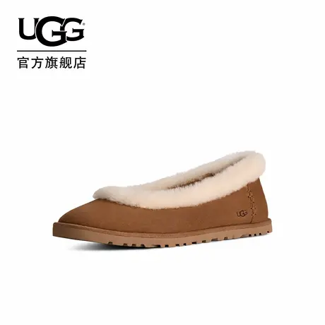 UGG秋季新款女士舒适保暖休闲轻便简约圆头平底浅口懒人鞋1178111商品大图
