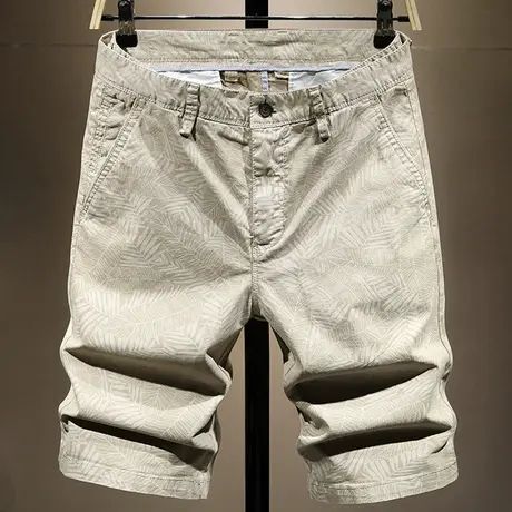 短裤男五分裤宽松潮流百搭夏天休闲运动中裤薄款5分裤子马裤沙滩商品大图