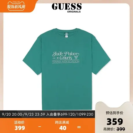 GUESS Originals x 88rising23胶囊系列新秋男士短袖T恤休闲上衣商品大图