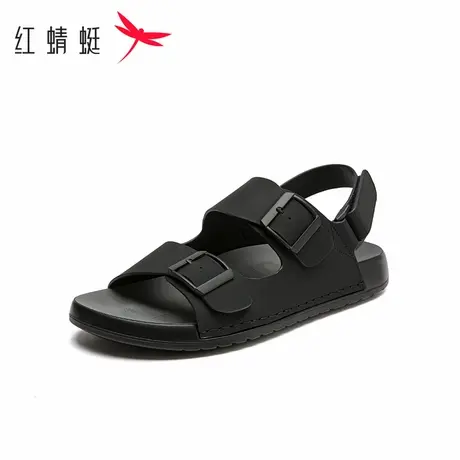 红蜻蜓男鞋休闲凉鞋男士2025夏季新款平底鞋子防滑沙滩鞋WLT25002商品大图