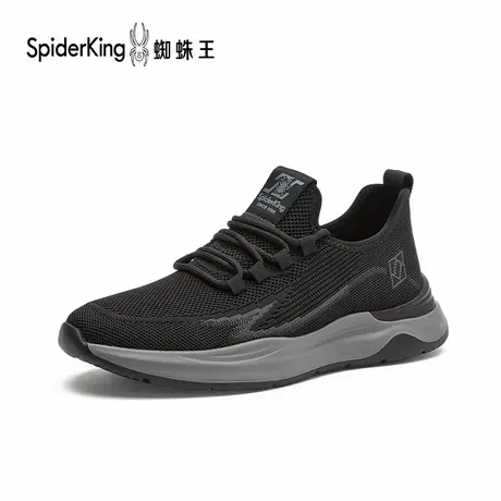 蜘蛛王男鞋2025新款男款网面鞋运动休闲鞋中年男士软底舒适爸爸鞋商品大图