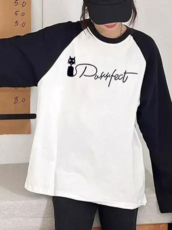 春秋装仿棉长袖t恤女2023新款冬季内搭打底衫今年流行漂亮上衣服商品大图