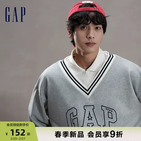 【GAP x 8ON8联名】龙年限定男装春季2024新年款洋气棒球帽842527商品大图