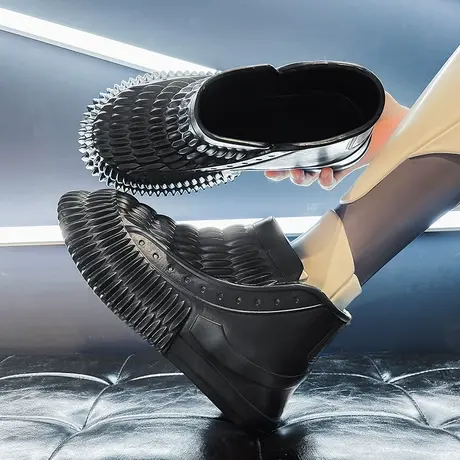 雨鞋男款钓鱼水鞋中筒雨靴洗车胶鞋厨房防滑工作鞋户外防水鞋男士商品大图