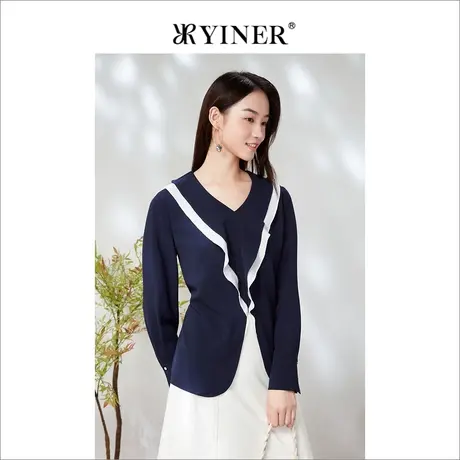 音儿美地女装新款雪纺衫商品大图