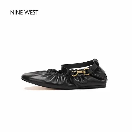 Nine West/玖熙2025新款平底超软羊皮芭蕾舞鞋玛丽珍平底单鞋女商品大图