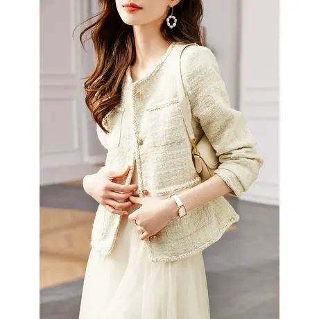 时尚气质香风上衣外套图片