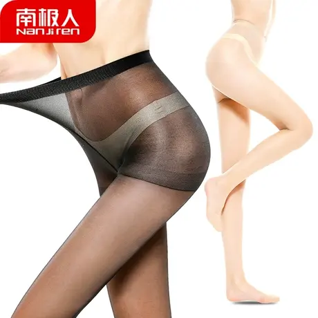 南极人丝袜女连裤袜夏薄菠萝丝袜长筒袜肉色光腿神器高跟鞋女袜子商品大图