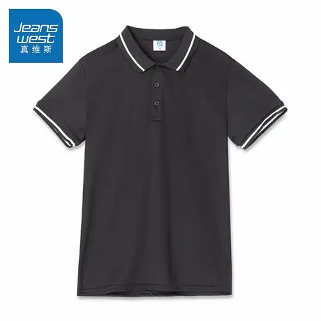 GC真维斯男士polo衫2025新款轻薄速干运动休闲短袖透气高级感T恤商品大图