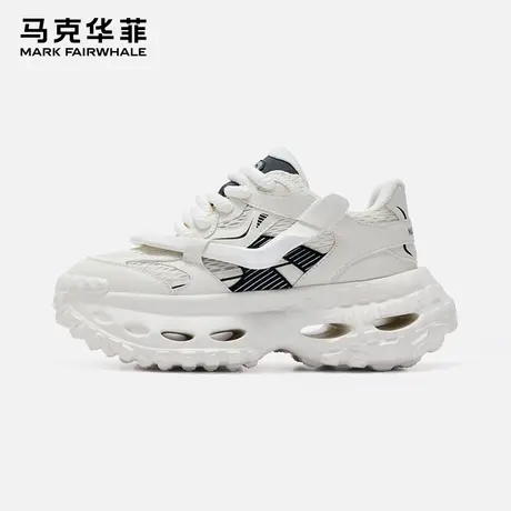马克华菲男鞋老爹鞋男款2025新款夏季透气鞋子厚底轮胎鞋运动鞋男商品大图