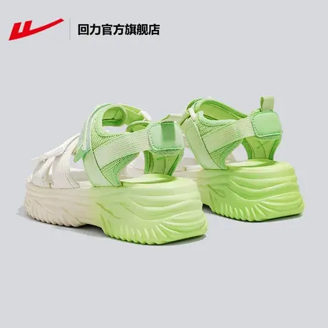 回力官方旗舰店凉鞋女夏款2023年外穿厚底魔术贴仙女风运动沙滩鞋图片