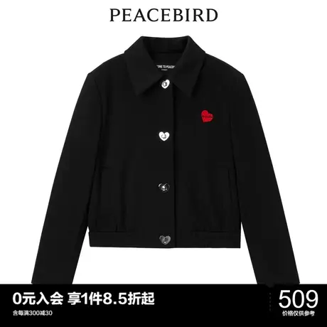 太平鸟年秋季新款廓形便服外套A3BBC3410图片