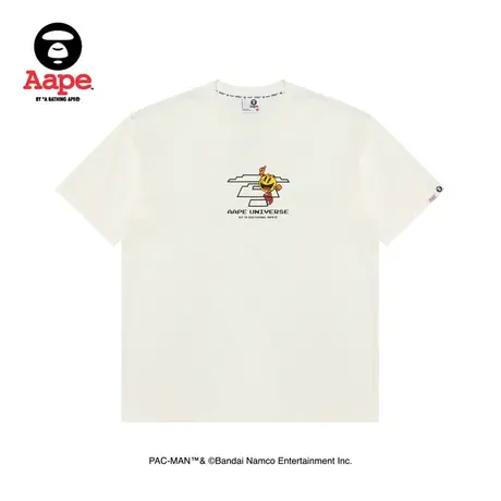 Aape联名PAC-MAN男装春夏趣味多彩字母迷彩印花短袖T恤9613XXK商品大图