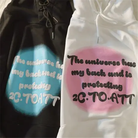 oversize卫衣女chic港风宽松韩版ins设计感小众春秋薄款连帽外套商品大图