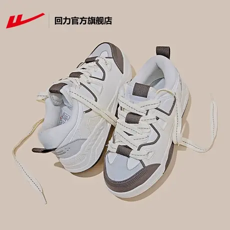 回力官方旗舰店女鞋面包鞋2023夏季新款厚底增高大头鞋百搭休闲鞋图片