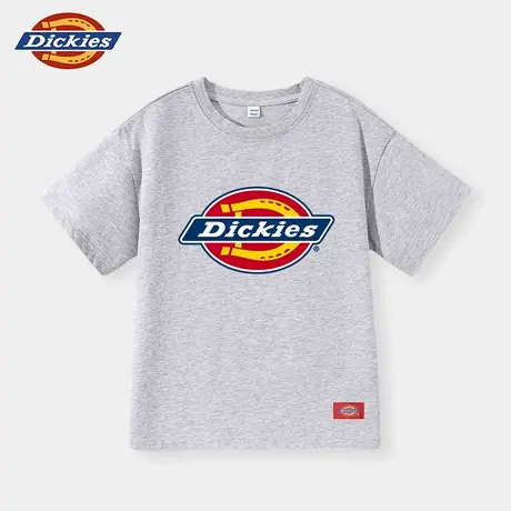 Dickies童装男童短袖t恤夏季儿童纯棉运动半袖男孩夏款美式体恤A商品大图