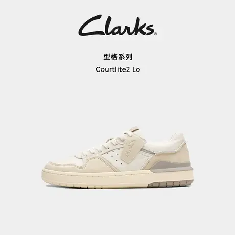 【U先试用】Clarks其乐Courtlite2 Lo男鞋新款拼色休闲运动板鞋图片
