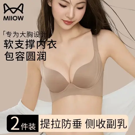 芬腾内衣女2025新款爆款小胸聚拢显大无痕收副乳防下垂美背文胸罩图片