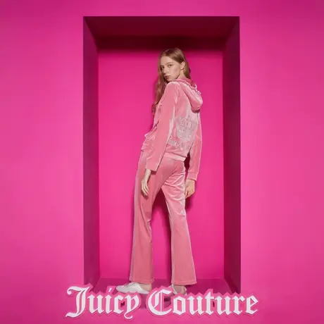 Juicy Couture橘滋女装新款芝芝莓莓皇冠银丝绣花彩钻丝绒女外套图片