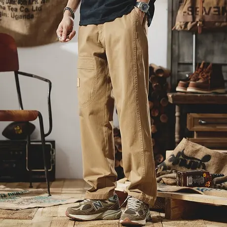 Modi Nick/摩帝尼克裤子男款夏季时尚男直筒休闲裤百搭裤子男夏季商品大图