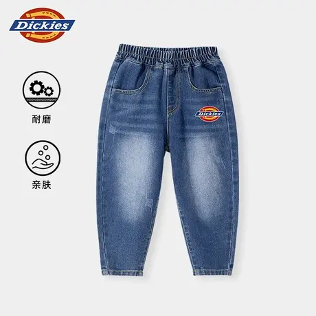 Dickies童装男童牛仔裤男孩春秋款美式休闲裤儿童2025新款裤子潮A商品大图