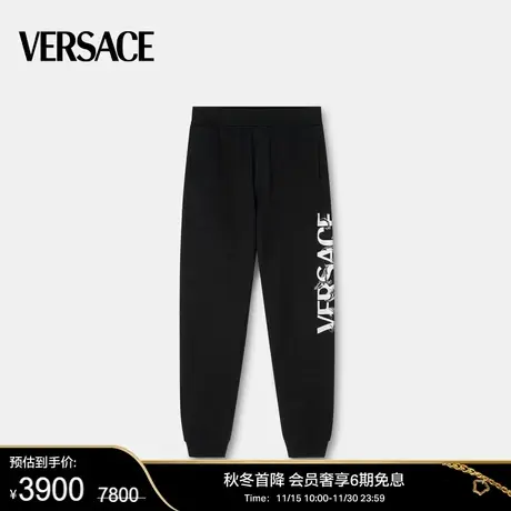 【甄选折扣】 VERSACE/范思哲 男士运动长裤LOGO时尚休闲长裤商品大图