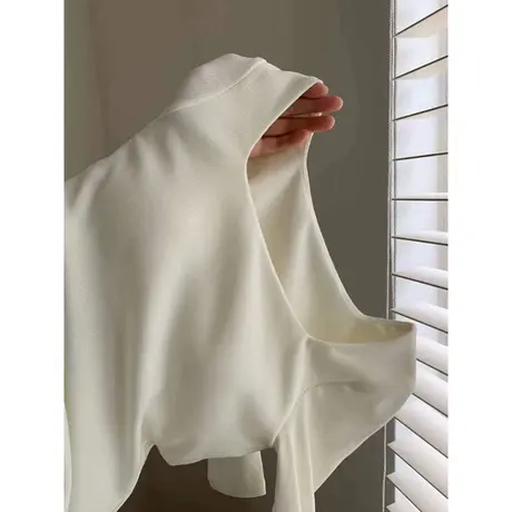 2024新款德绒保暖打底衫女秋冬短款内搭小个子上衣修身长袖T恤潮商品大图