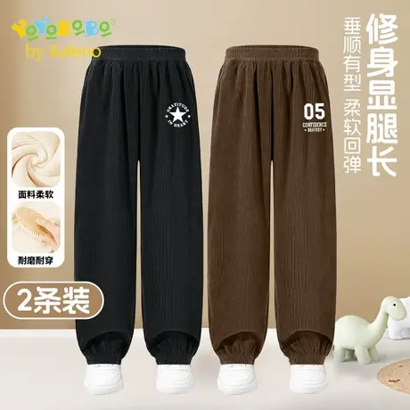 班尼路童装YBB系列男童休闲裤2025新款儿童秋季长裤男孩秋装裤子商品大图