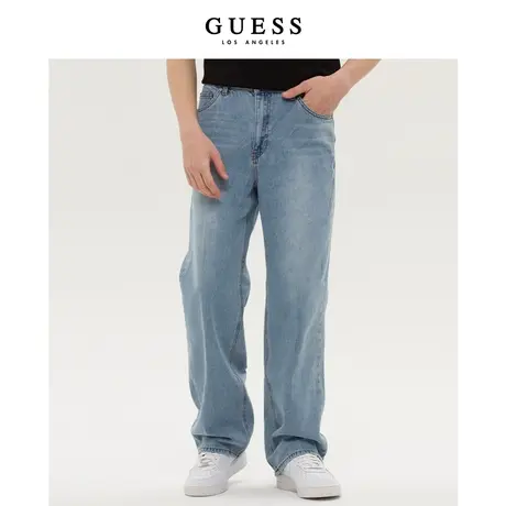 【38上新季】GUESS男士潮流休闲宽松牛仔裤商品大图