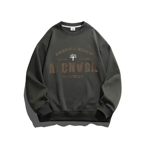 秋冬季日系港风潮牌卫衣男士2023新款冬天内搭上衣服打底衫春秋款商品大图