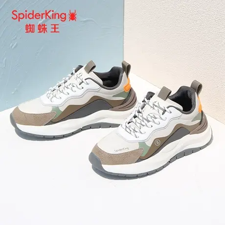 SPIDER KING/蜘蛛王男鞋2023春夏商场新款时尚运动板鞋德训鞋男士商品大图