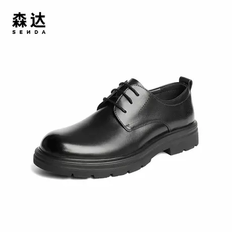 【李佳琦直播间】森达正装皮鞋男职场绅士商务皮鞋商品大图