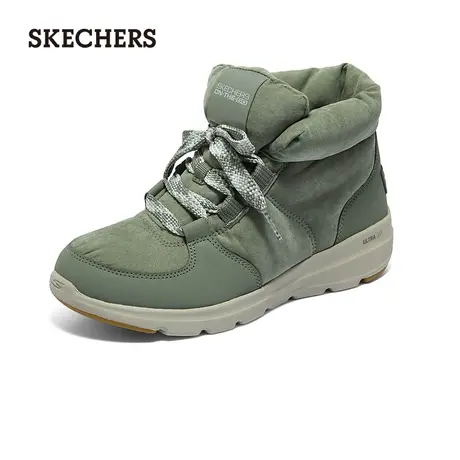 【自播专享】Skechers斯凯奇面包靴女鞋厚底增高休闲户外短筒靴图片