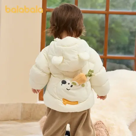 巴拉巴拉儿童羽绒服女童2025新款早春婴幼儿轻薄男童宝宝外套保暖图片