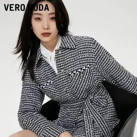 Vero Moda奥莱半身裙夏季清仓甜美气质百搭小香风超短包臀半裙女图片