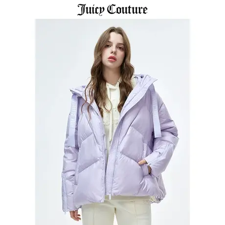 Juicy Couture橘滋外套女冬季新款美式大码加厚面包服蓬松羽绒服商品大图