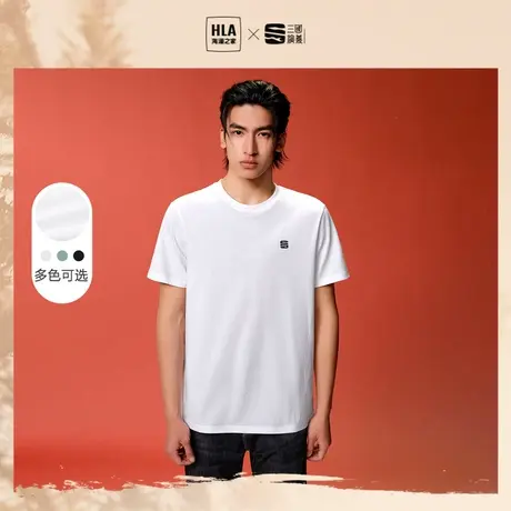 HLA/海澜之家三国系列多色短袖T恤图片