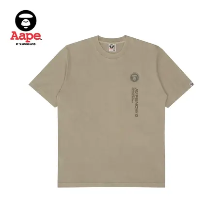 Aape旗舰店男装春夏酷帅印花猿颜简约宽松短袖T恤1247XXK商品大图