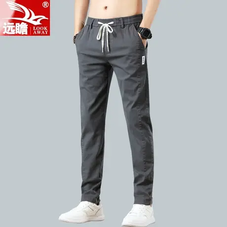 夏季休闲裤男薄款2022新款男裤潮流夏天长裤男士弹力百搭裤子男款商品大图