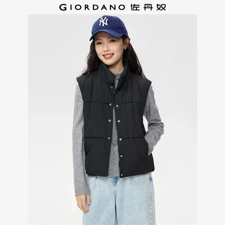 佐丹奴外套女装女装立领夹棉背心 13375640商品大图