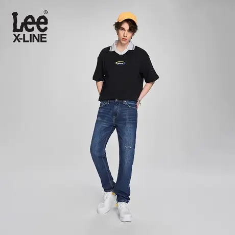 LeeXLINE 23新品中腰多版型多色男款牛仔长裤四季休闲酷帅潮流-Y图片
