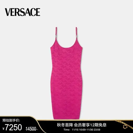 【甄选折扣】VERSACE/范思哲 女士 La Greca 美杜莎迷笛连衣裙图片
