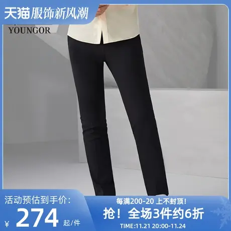 雅戈尔奥莱清仓男士西裤秋官方青年商务休闲潮流婚礼西装长裤子男商品大图