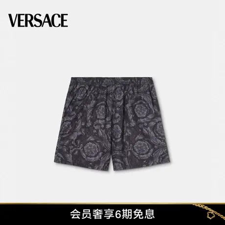 【春夏新品】VERSACE/范思哲 男士Barocco双面沙滩裤商品大图