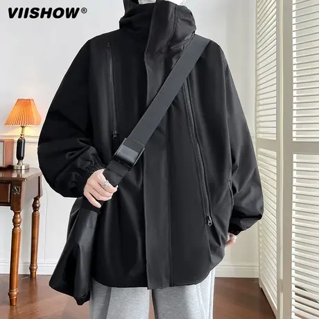 VIISHOW冬季男生防风夹克2商品大图
