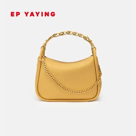 EP雅莹女包 时尚通勤编织牛皮质感纯色链条软包 商场同款B104A商品大图
