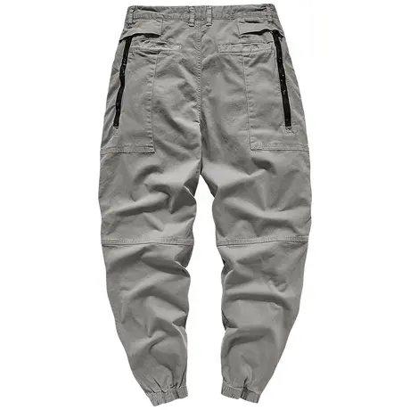 VIP工装裤男士宽松哈伦休闲裤春秋季简约百搭运动束脚裤潮流裤子商品大图