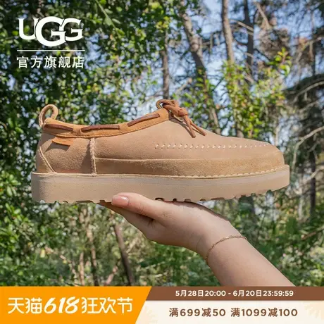 UGG春季男女同款时尚舒适纯色平底圆头浅口塔斯曼休闲便鞋1152747图片