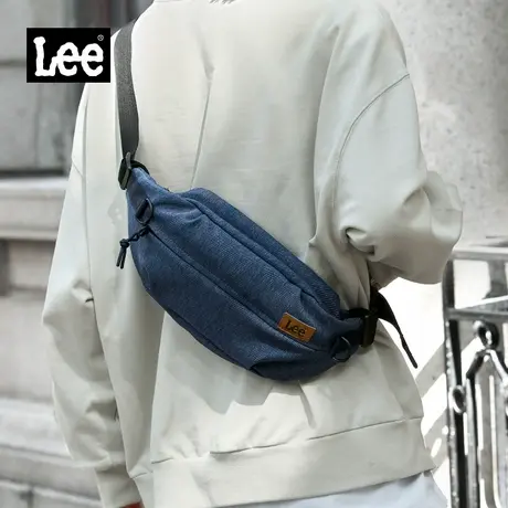 Lee潮牌胸包男骑行通勤休闲大容量斜挎包女运动腰包单肩包挎包包商品大图