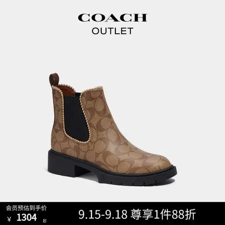 COACH/蔻驰奥莱女士经典标志LEVY短靴商品大图